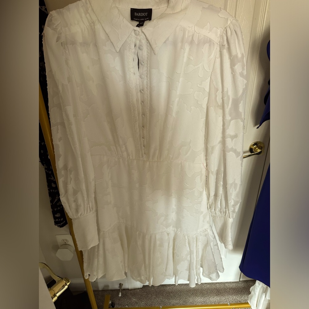 White Bardot Dress